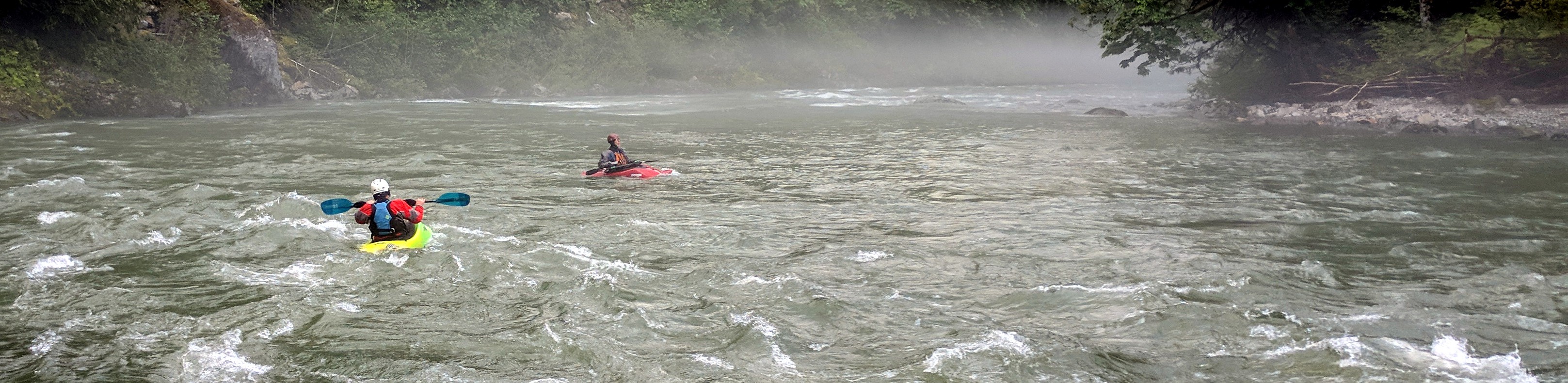 paddlers on Middle Fork