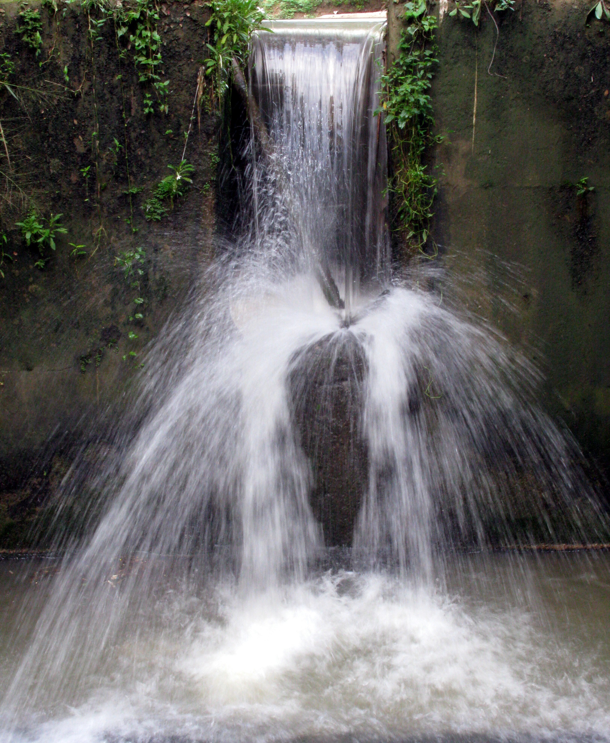 water by a Kandy street