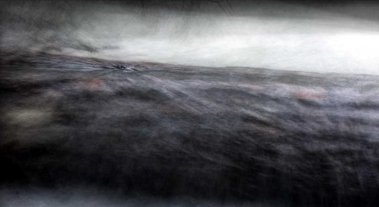 water over log video