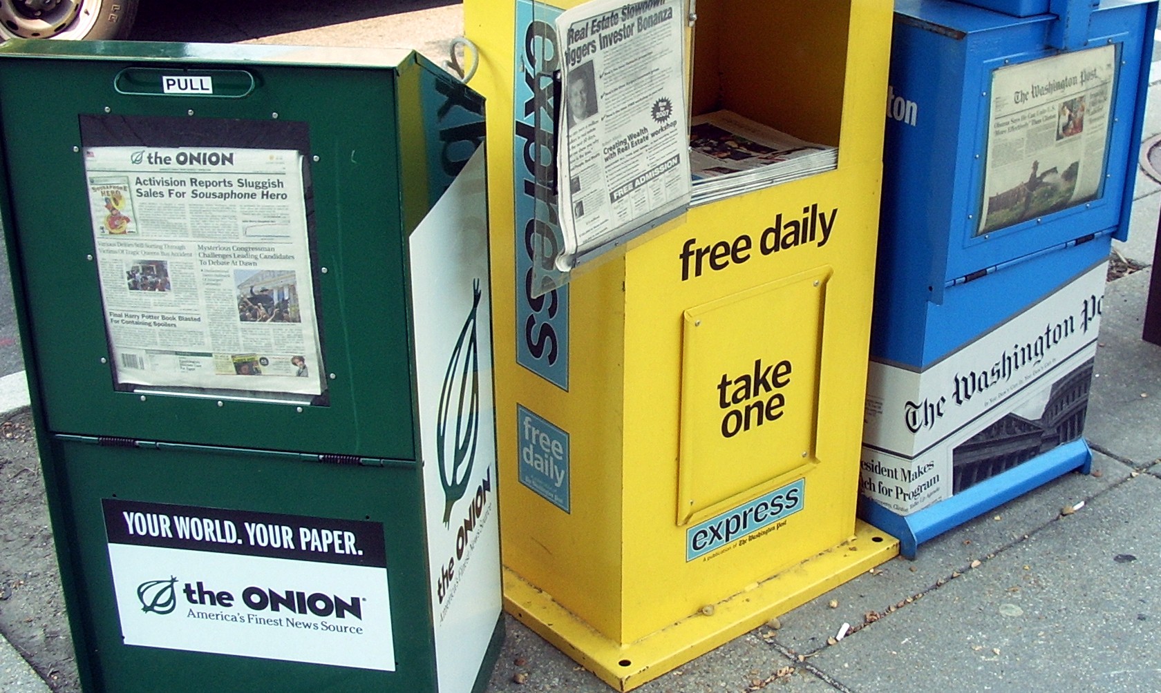 where the federal government gets its news