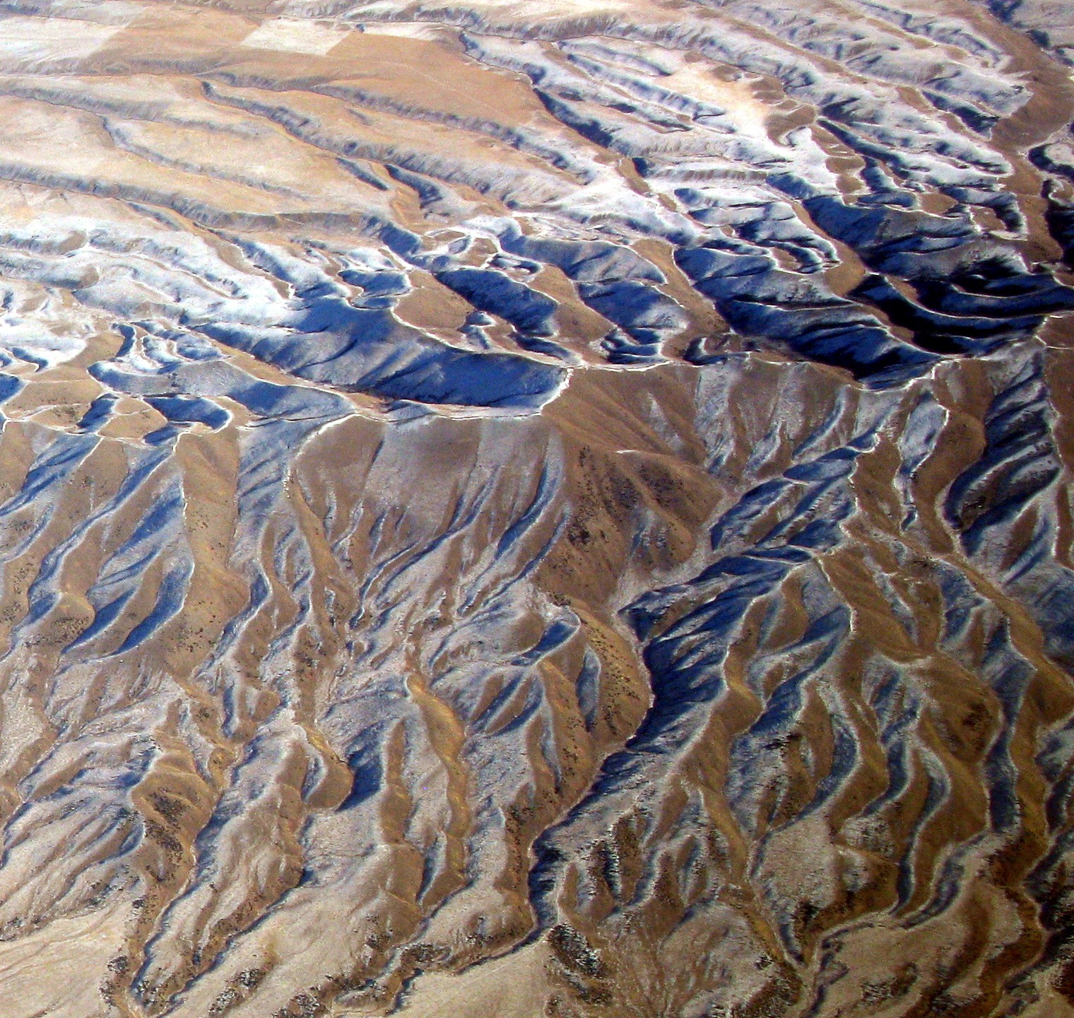 wing shot over idaho